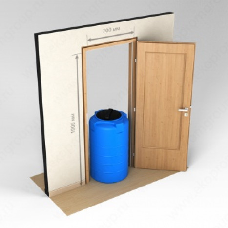 Фото-23414 Емкость T 200 литров синяя