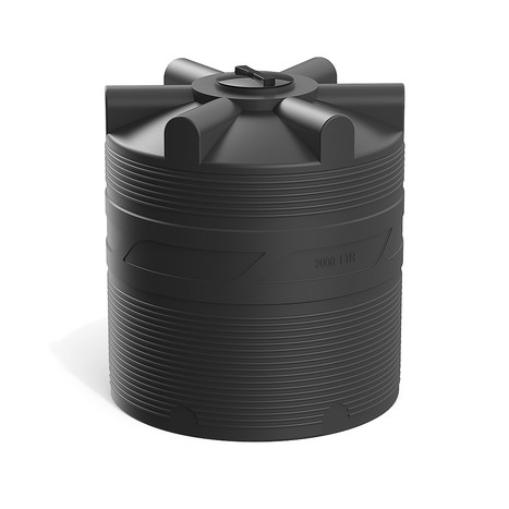 Фото-33277 Емкость V 2000 литров Полимер-Групп (черный)