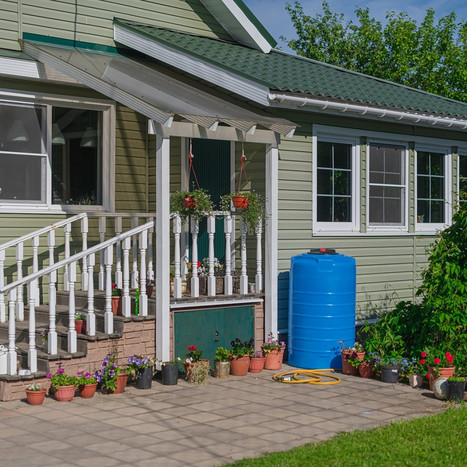 Фото-23482 Емкость T 500 литров синяя