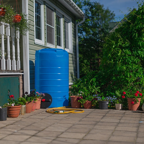 Фото-23486 Емкость T 500 литров синяя