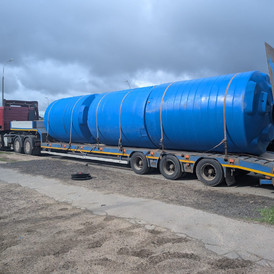 Фото-34375 Пластиковая вертикальная емкость 15000 литров (15 м3) Спутник Агро