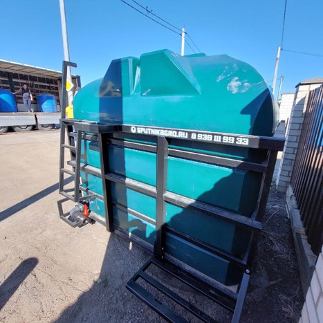 Фото-34295 КВ6000Х1 Транспортная кассета одинарная 6000 литров (6 м3) - КАС. Спутник Агро.