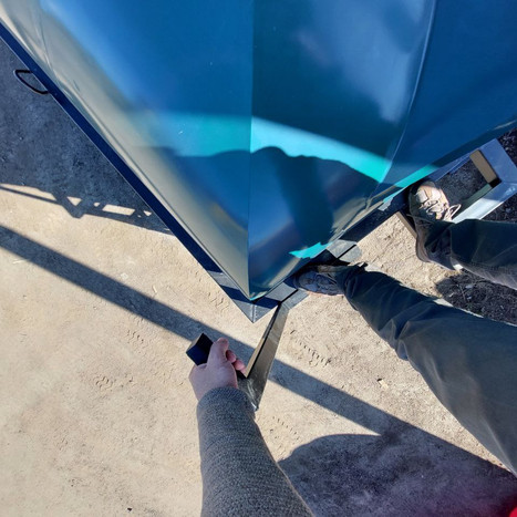 Фото-34307 КВ6000Х1 Транспортная кассета одинарная 6000 литров (6 м3) - КАС. Спутник Агро.