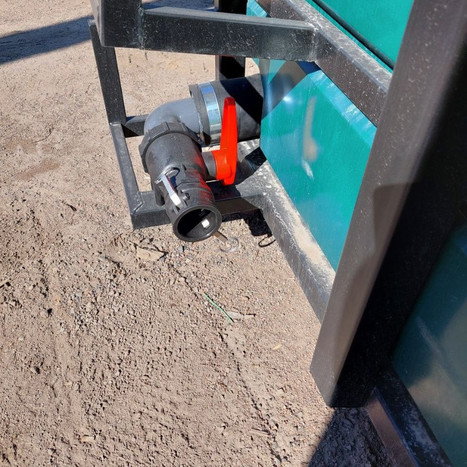 Фото-34311 КВ6000Х1 Транспортная кассета одинарная 6000 литров (6 м3) - КАС. Спутник Агро.