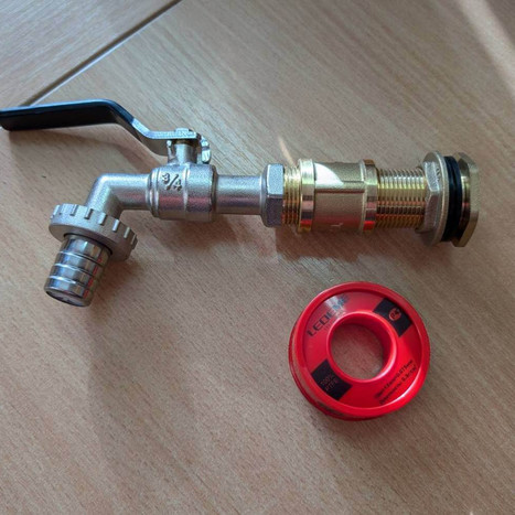 Фото-33771 Комплект сливного крана 3/4