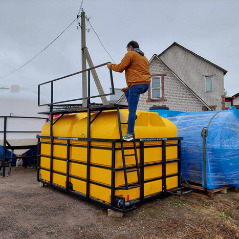 Фото-33843 Кассета КВ-5000х2 для КАС. Резервуар объемом 10000 литров (10 м3).