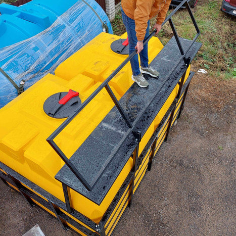 Фото-33863 Кассета КВ-5000х2 для КАС. Резервуар объемом 10000 литров (10 м3).