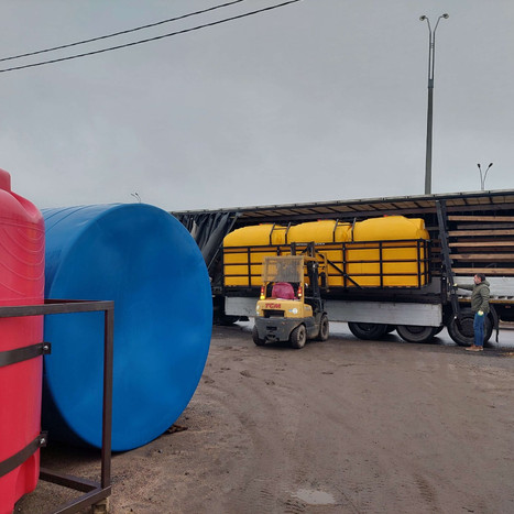 Фото-34143 Кассета КВ-6000х3 для КАС. Резервуар объемом 18000 литров.