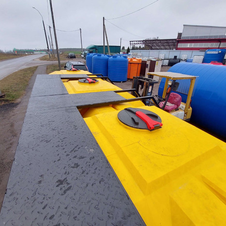 Фото-34159 Кассета КВ-6000х3 для КАС. Резервуар объемом 18000 литров.