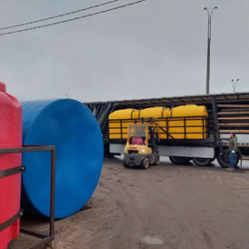 Фото-34143 Кассета КВ-6000х3 для КАС. Резервуар объемом 18000 литров.