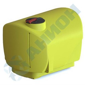 Емкость 2500 литров с фланцем и откидной крышкой с клапаном - для опрыскивателей типа ОП-2500