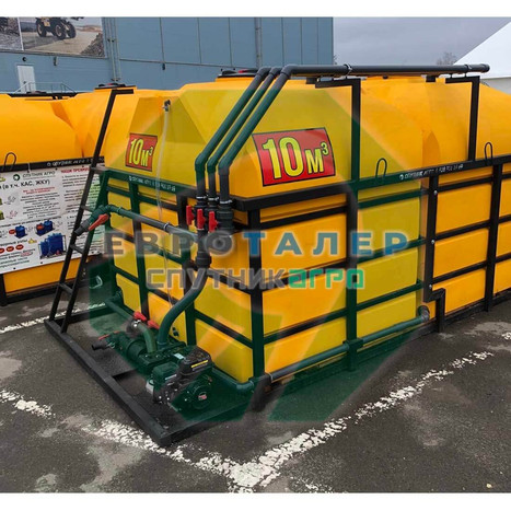 Фото-34443 Транспортный растворный узел (РУТ) 10000 литров. Спутник Агро.