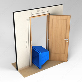 Фото-34771 Ванна K 200 литров синяя