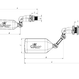 Фото-34967 Поплавковый клапан RS JET 1/2