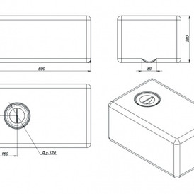 Фото-25558 Емкость ЭВП 50 литров белая