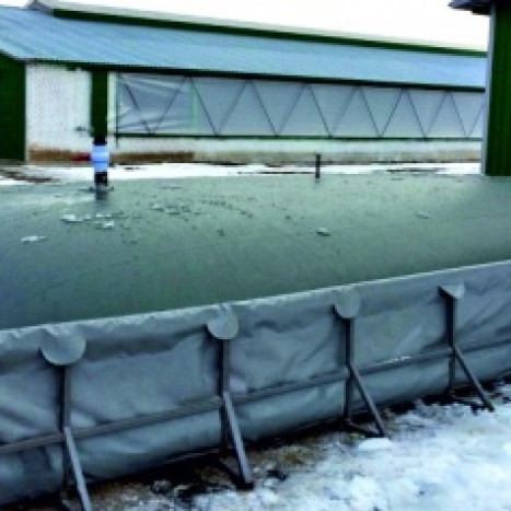 Фото-28918 Защитная подложка на берму для мягкой емкости 50 кубов КАС/вода