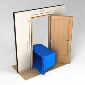 Фото-25074 Ванна K 400 литров синяя