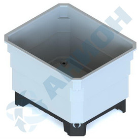 Контейнер 640 литров на подставке