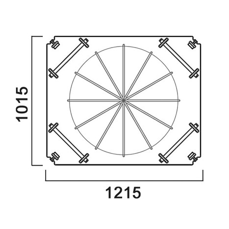 Фото-25226 Крышка на контейнер 640 литров