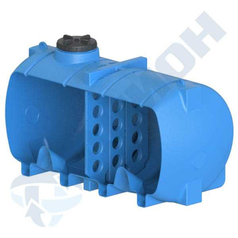 Фото-23718 Цистерна горизонтальная 11000 литров, с перегородкой, с дыхательным клапаном