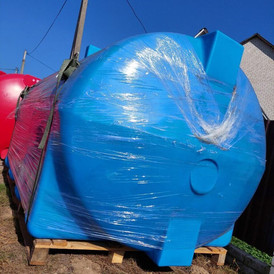 Фото-33567 Цистерна горизонтальная 11000 литров, с перегородкой, с дыхательным клапаном