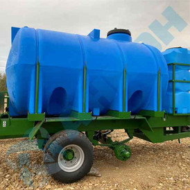 Фото-23722 Цистерна горизонтальная 11000 литров, с перегородкой, с дыхательным клапаном