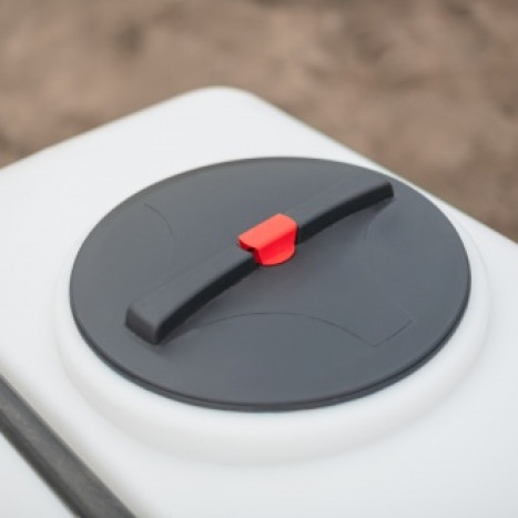 Фото-25694 Емкость KR 4000 литров белая в обрешетке