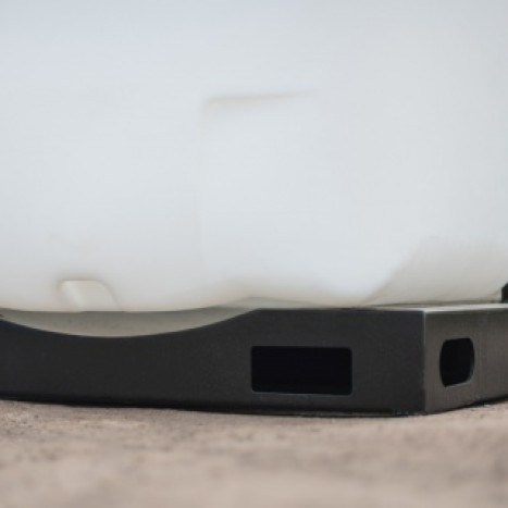 Фото-25710 Емкость KR 4000 литров белая в обрешетке