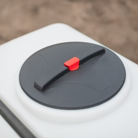 Фото-25694 Емкость KR 4000 литров белая в обрешетке