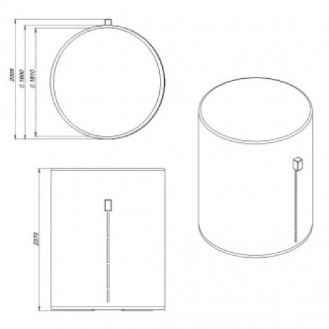 Фото-28738 Емкость утепленная с поддоном T 5000 литров синяя