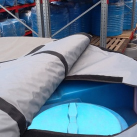 Фото-28750 Емкость утепленная с поддоном T 5000 литров синяя