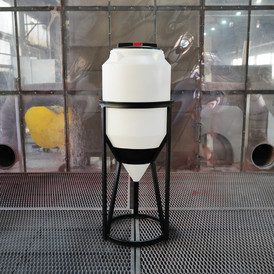 Емкость ФМ 120 литров белая в обрешетке