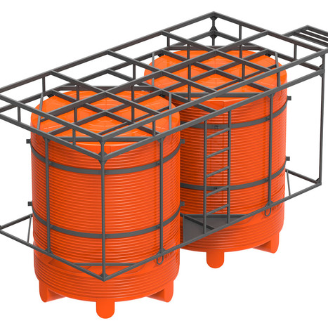 Фото-27586 Кассета 12000 литров с полным сливом двойная с емкостями V 6000 КАС