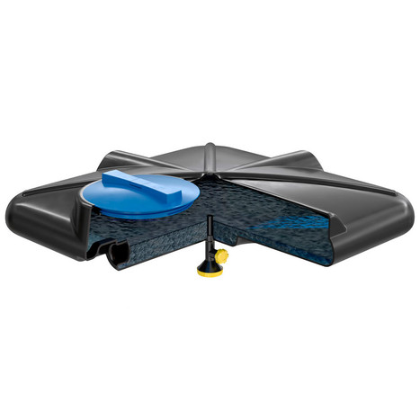 Фото-31454 Бак душевой «РОСА» 160 литров