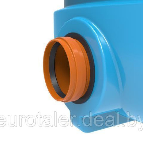 Фото-30918 Резиновый манжет с патрубком Wavin 160 мм