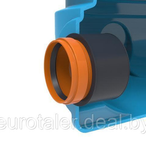 Фото-30922 Резиновый манжет с патрубком Wavin 160 мм