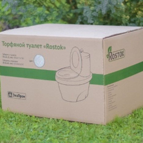 Фото-31870 Торфяной туалет Rostok зеленый