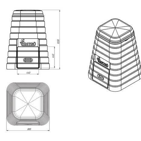 Фото-33655 Компостер Rostok