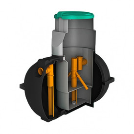 Фото-30718 Септик Rostok Загородный с насосным отсеком