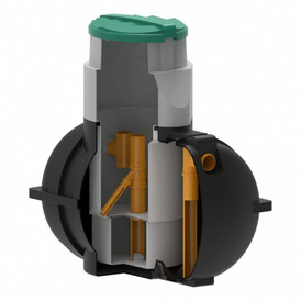 Фото-30722 Септик Rostok Загородный с насосным отсеком