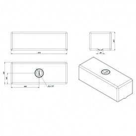 Фото-25862 Емкость ЭВП 100 литров белая
