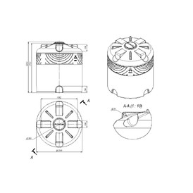 Фото-23962 Емкость TR 6000 литров синий