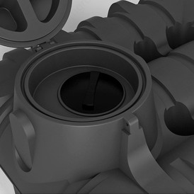 Фото-29786 Емкость подземная R 3000 литров черный