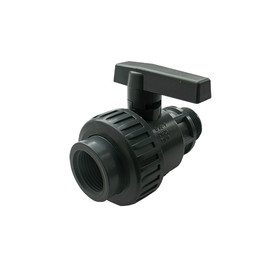 Кран шаровый G1 пластик ВР-НР