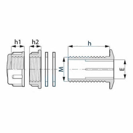 Фото-34547 Отвод из бака в сборе G2 пластик Италия