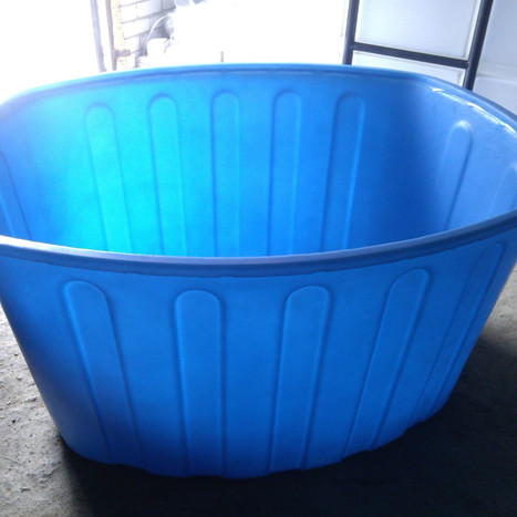 Фото-25266 Ванна 1000 литров синяя