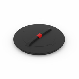 Крышка для емкости D620мм резьбовая c дыхательным клапаном пластик