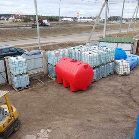 Фото-33194 Емкость КАС HR 8000 литров красный