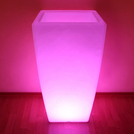 Фото-31346 Световое кашпо Flox 900 (большое) с беспроводной RGB подсветкой