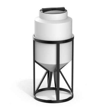 Фото-27282 Конусная емкость К 100 литров с обрешеткой